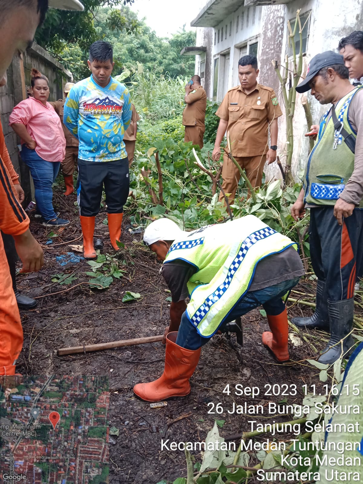 NORMALISASI DRAINASE KELURAHAN TANJUNG SELAMAT.